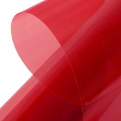 KAVAN Film - Rotolo  2 metri x 64 cm Rosso Trasparente