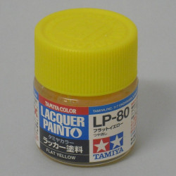 LP-80 Enamel Flat Yellow (10cc)