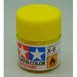 X- 8 Acrylic Gloss Lemon Yellow (10cc)