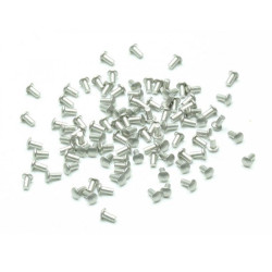 Ribattini Alluminio a Testa Semisferica mm. 1.0 x 2.0 (100)