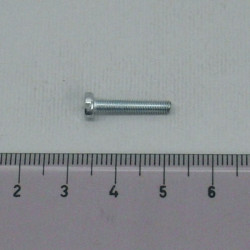 Vite Testa Cilindrica M3 x 16 acciaio nichelato (10)