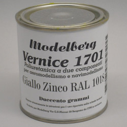 Vernice 1701 - Giallo Zinco RAL 1018 (200cc)