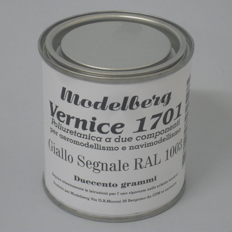 Vernice 1701 - Giallo Segnale RAL 1003 (200cc)