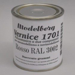 Vernice 1701 - Rosso Carminio RAL 3002 (200 cc)