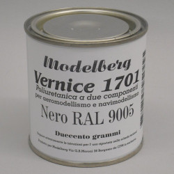 Vernice 1701 - Nero RAL 9005 (200 cc)