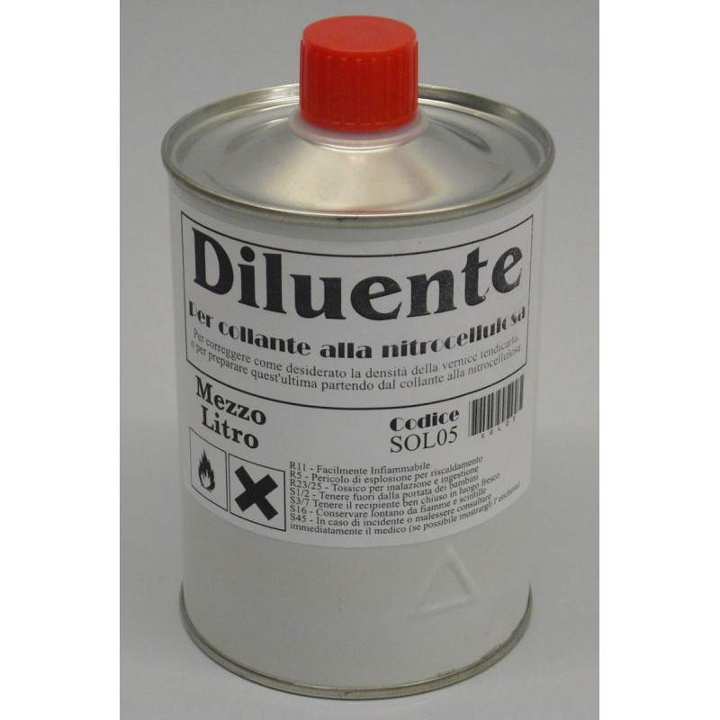 Diluente per Collante alla Nitrocellulosa (0.50 lt.)
