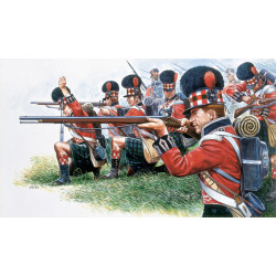 Guerre Napoleoniche - Fanteria Highlander Inglese 1/72