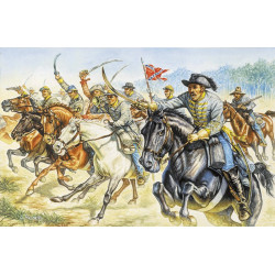 Guerra Civile Americana - Cavalleria Sudista 1/72