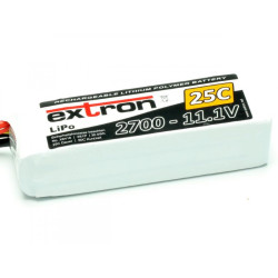 Extron - "X2" 3-2700 11.1V/2700mAh 25/50C Carica 2C Conn. XT60