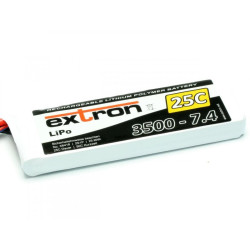 Extron - "X2" 2-3500  7.4V/3500mAh 25/50C Carica 2C Conn. XT90