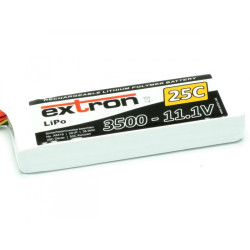 Extron - "X2" 3-3500 11.1V/3500mAh 25/50C Carica 2C Conn. XT90