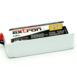 Extron - "X2" 6-3500 22.2V/3500mAh 25/50C Carica 2C Conn. XT90