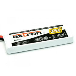 Extron - "X2" 2-4500  7.4V/4500mAh 25/50C Carica 2C Conn. XT90