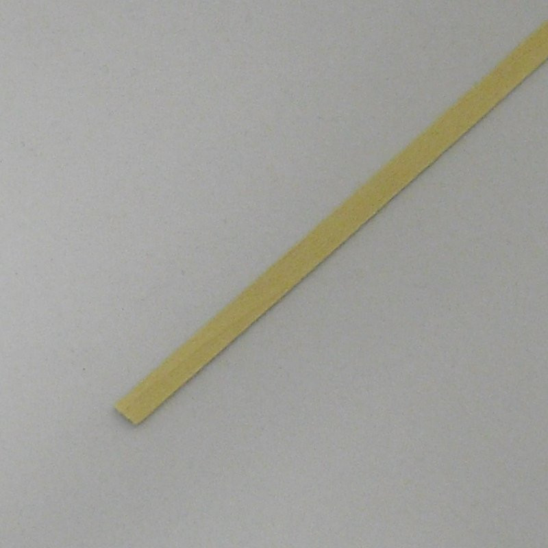 Tiglio - Listello rettangolare mm.  1 x  4 x 1000 Giallo