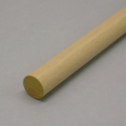 Ramino - Listello rotondo mm.  6 x 1000