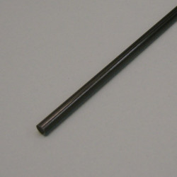 Carbonio - Listello Rotondo mm.  1.0 x 1000