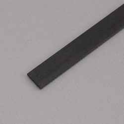 Carbonio - Listello Rettangolare mm. 0.5 x  3.0 x 1000